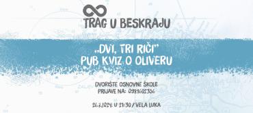 "Dvi, tri riči"- glazbeni kviz o Oliveru Dragojeviću