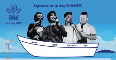 Regionalni stand up comedy show 11.8. u 21:00h