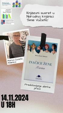 Predstavljanje zbirke priča „Inačice žene- Marina“