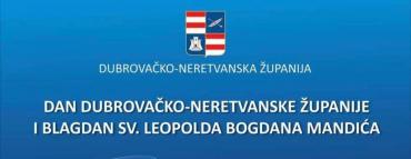 Čestitka povodom dana Dubrovačko-neretvanske županije i blagdana sv. Leopolda Mandića