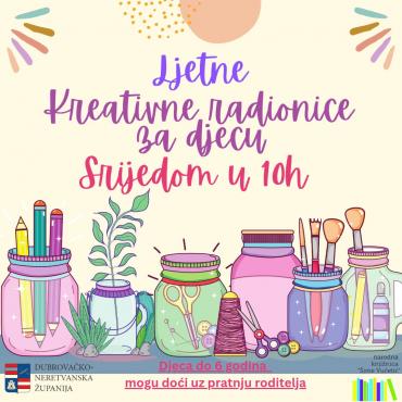 Narodna knjižnica "Šime Vučetić" organizira ljetne kreativne radionice