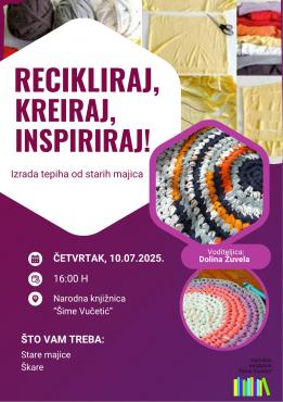 Radionica izrade tepiha od starih majica