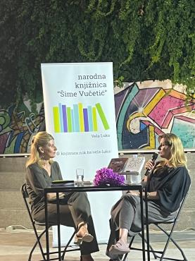 Narodna knjižnica "Šime Vučetić" ugostila autoricu Danijelu Crljen