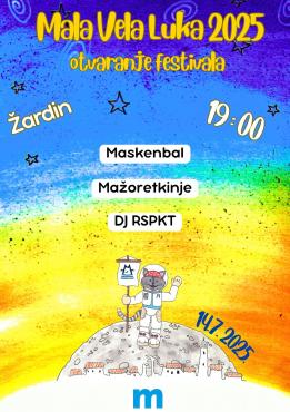 Svečano otvaranje Festivala djeteta Mala Vela Luka 2025. - 14.7.2025.