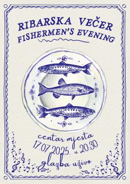 Ribarska večer u centru mjesta 17.07.2025.