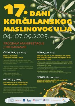 17. Dani Korčulanskog maslinovog ulja