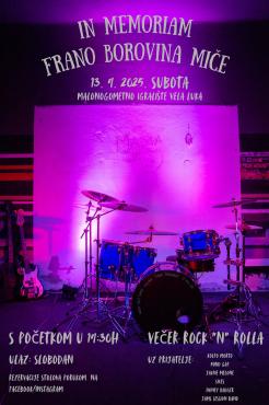 Memorijalni koncert &quot;In memoriam Frano Borovina Miče&quot;