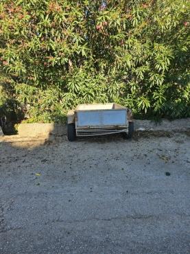 Obavijest o uklanjanju auto prikolice temeljem Zapisnika