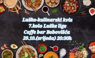 Luško-kulinarski kviz u sklopu Stajuna od lumblije!