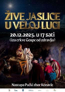 Jedinstvene Žive jaslice u Veloj Luci