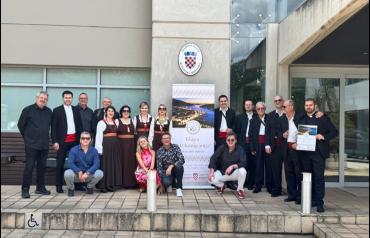 Klapa FD "Kumpanija" Vela Luka u posjetu Johannesburgu, Južnoafrička republika 2025.