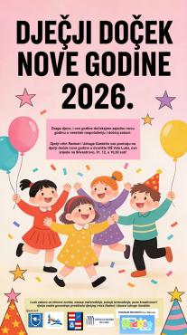 Dječji doček Nove godine 2026.