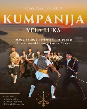 Glavni godišnji nastup 2026. FD Kumpanija Vela Luka