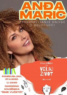 Predstavljanje knjige “Mala knjiga za veliki život” u Narodnoj knjižnici “Šime Vučetić”