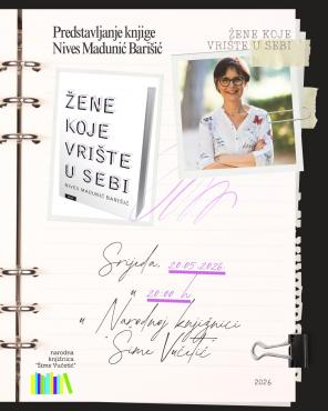 Predstavljanje knjige “Žene koje vrište u sebi“
