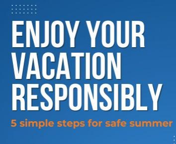 Odgovorno ljetovanje - Enjoy your vacation responsibly