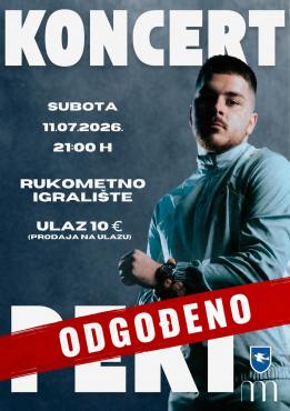Zbog izvanrednih okolnosti odgađa se koncert