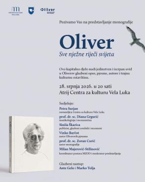 Predstavljanje knjige “Oliver- Sve nježne riječi svijeta”