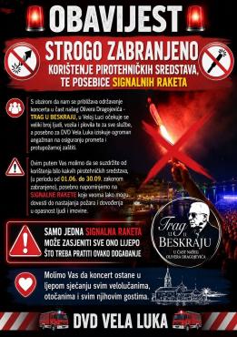 Obavijest DVD-a Vela Luka
