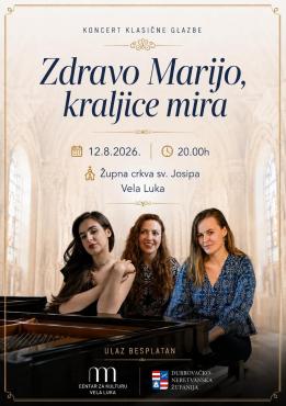 Koncert klasične glazbe 12.kolovoza