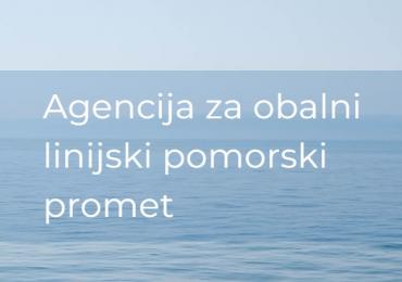 Obavijest Agencije za obalni linijski pomorski promet