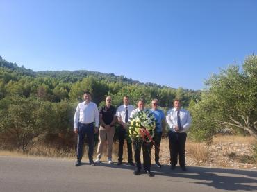 Položeni vijenci u Potirni