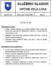 Službeni glasnik Općine Vela Luka