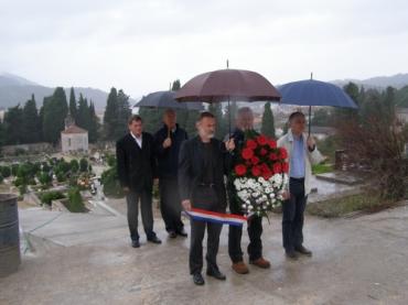 Polaganje vijenaca povodom Dana neovisnosti
