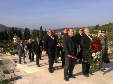 Polaganje vijenaca povodom Svih svetih