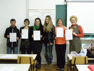 Završen tečaj II stupnja talijanskog jezika
