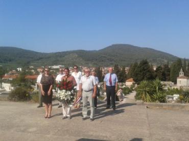 Svečano polaganje vijenca povodom Dana državnosti