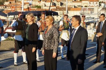 Predsjednica Kolinda Grabar-Kitarović posjetila Velu Luku