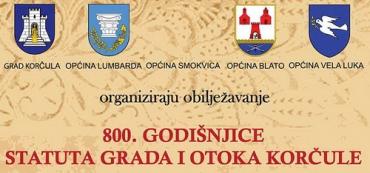 800. GODIŠNJICA STATUTA GRADA I OTOKA KORČULE