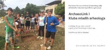 Poziv na otvorenje izložbe fotografija neprofitne organizacije ArchaeoLink i Kluba mladih arheologa