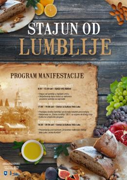 Program manifestacije Stajun od lumblije