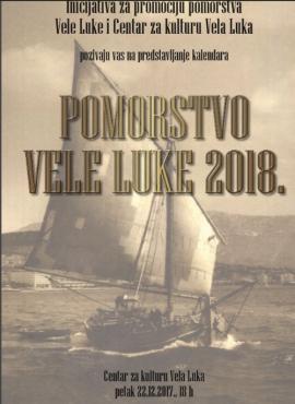 Pomorska baština Vele Luke - promocija kalendara