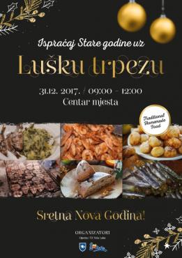 Ispraćaj Stare godine uz Lušku trpezu