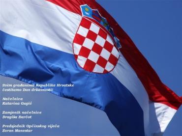 Čestitka povodom Dana državnosti