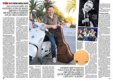 Obilježavanje sjećanja na Olivera -"Trag u beskraju"- Vela Luka 25.7. - 1.8. 2020.