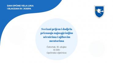 Svečani prijem i dodjela priznanja najuspješnijim učenicima