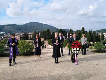 Povodom blagdana Svih svetih položeni vijenci na groblju sv. Roka