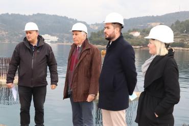 Župan Nikola Dobroslavić u radnom posjetu Veloj Luci