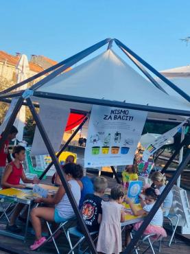Ekološke radionice za djecu u Žardinu „ Nismo za baciti!“