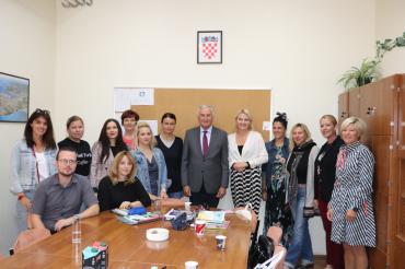 Župan Dobroslavić posjetio Velu Luku