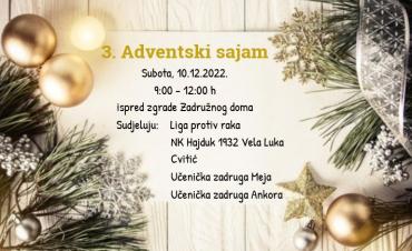 3. Adventski sajam - 10.12.2022.