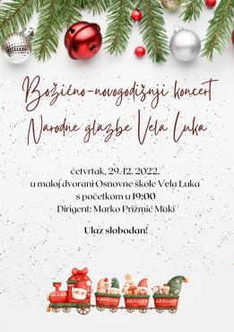 Božićno-novogodišnji koncert Narodne glazbe
