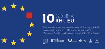 Izložba povodom obilježavanja 10 godima članstva Republike Hrvatske u Europskoj uniji