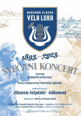 Svečani koncert Narodne glazbe Vela Luka