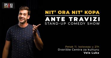 Stand-up komičar Ante Travizi u Veloj Luci