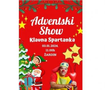 Odgođen za 3.1. - Klaun Spartanko stiže u Velu Luku